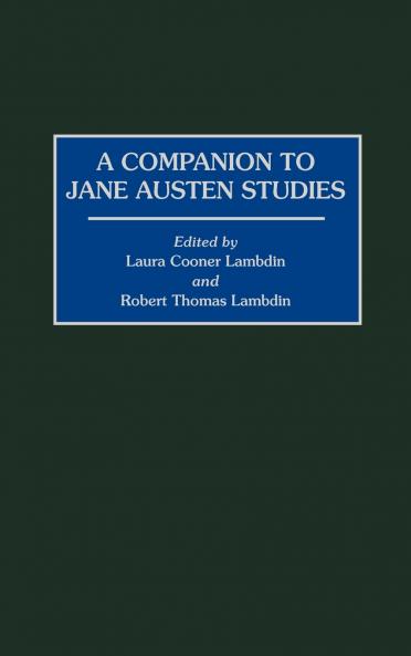 A Companion to Jane Austen Studies