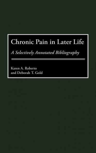 Chronic Pain in Later Life