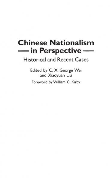 Chinese Nationalism in Perspective