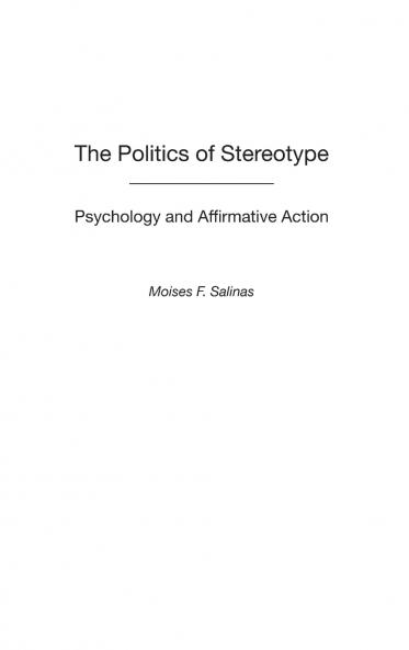 The Politics of Stereotype