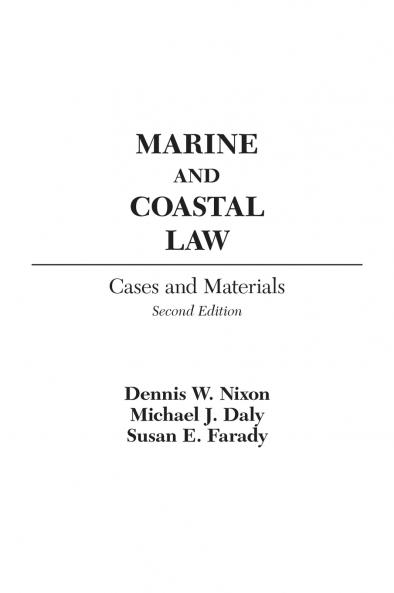 Marine and Coastal Law