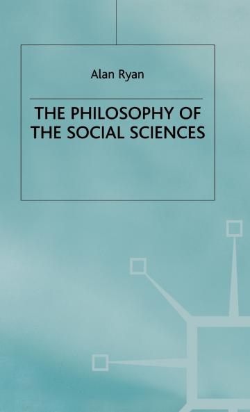 Philosophy of the Social Sciences