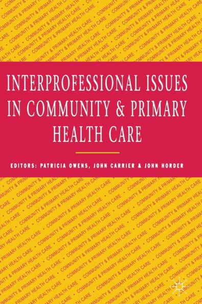 Interprofessional issues in community and primary health care