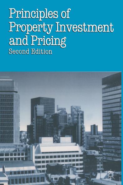 Principles of Property Investment and Pricing