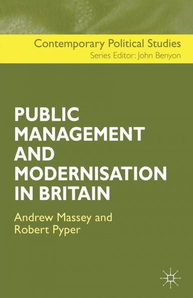 The Public Management and Modernisation in Britain