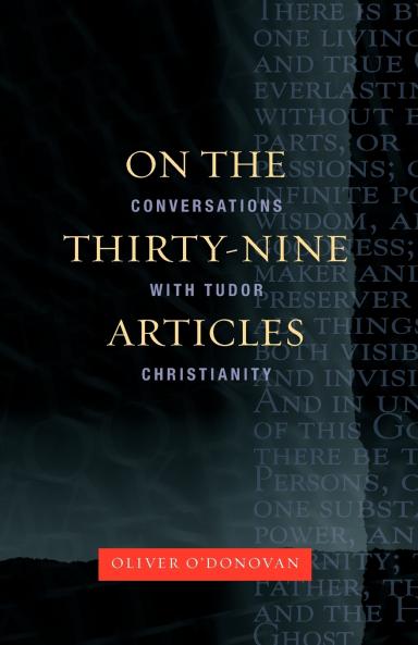 On The Thirty-Nine Articles