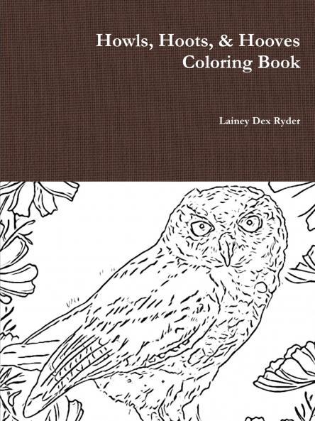 Howls Hoots & Hooves Coloring Book