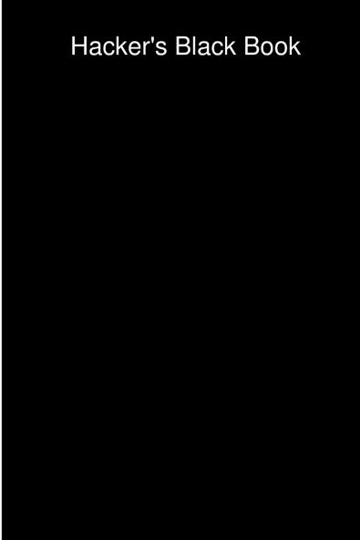 Hacker Black Book