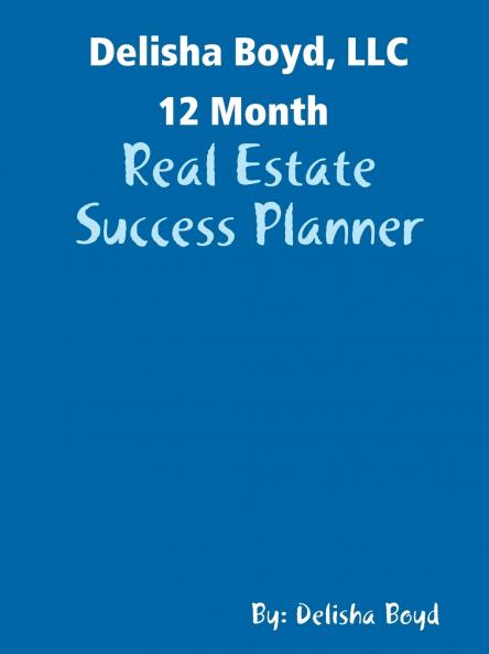 Delisha Boyd LLC Real Estate Planner