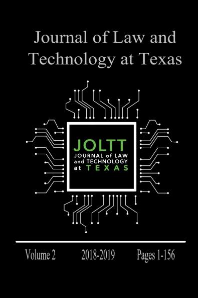 Journal of Law and Technology at Texas Volume 2