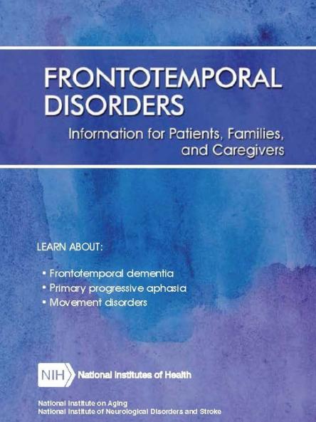 Frontotemporal Disorders