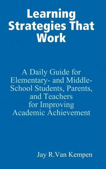 Learning Strategies That Work