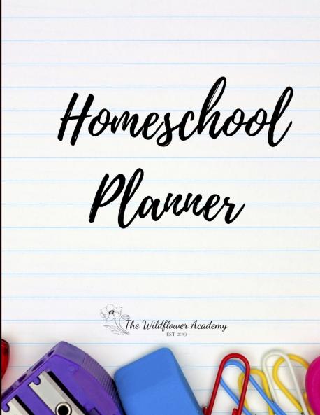 Homeschool Planner Perfect Bound
