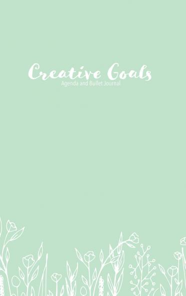 Creative Goals Agenda and Bullet Journal - Hard Cover