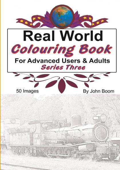 Real World Colouring Books Series 3