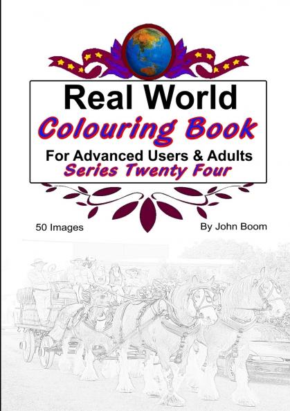Real World Colouring Books Series 24