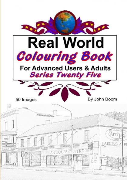 Real World Colouring Books Series 25