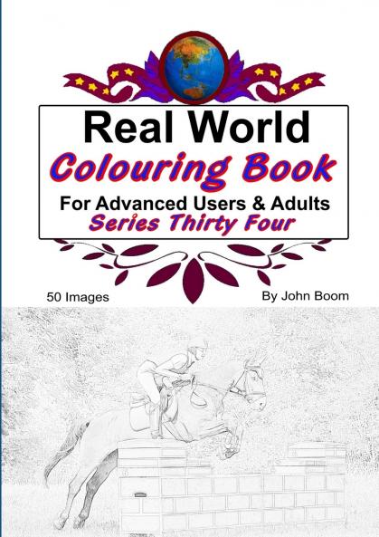 Real World Colouring Books Series 34