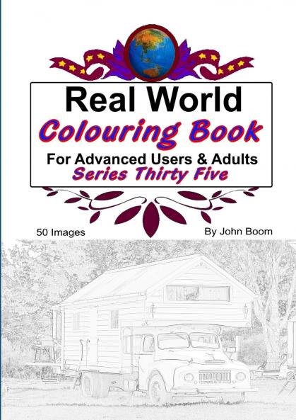 Real World Colouring Books Series 35