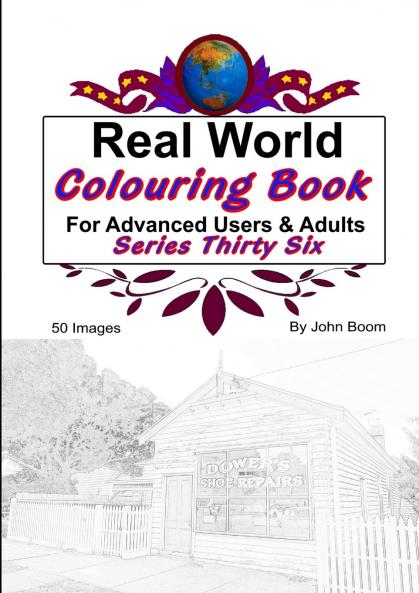 Real World Colouring Books Series 36