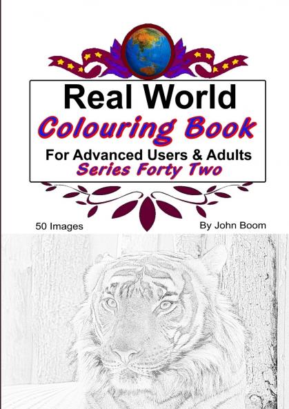 Real World Colouring Books Series 42
