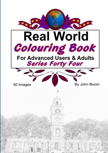 Real World Colouring Books Series 44