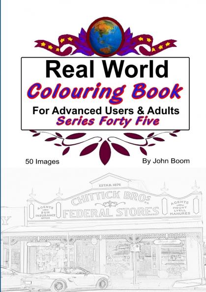 Real World Colouring Books Series 45