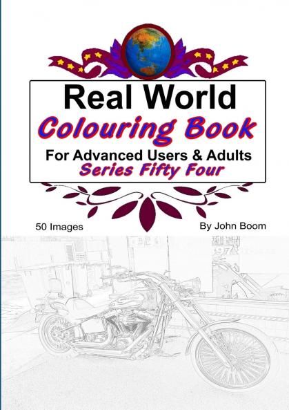 Real World Colouring Books Series 54
