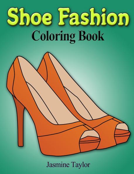 Shoe Fashion Coloring Book