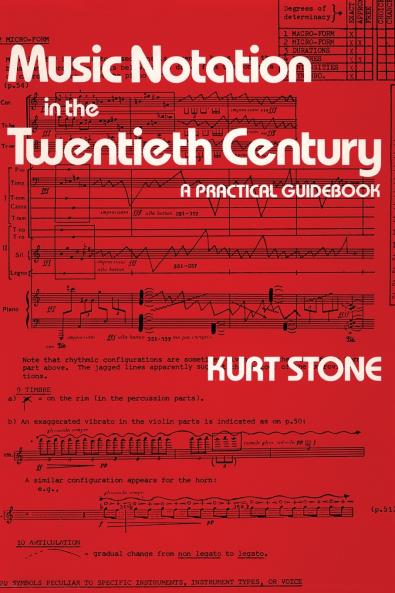 Music Notation in the Twentieth Century