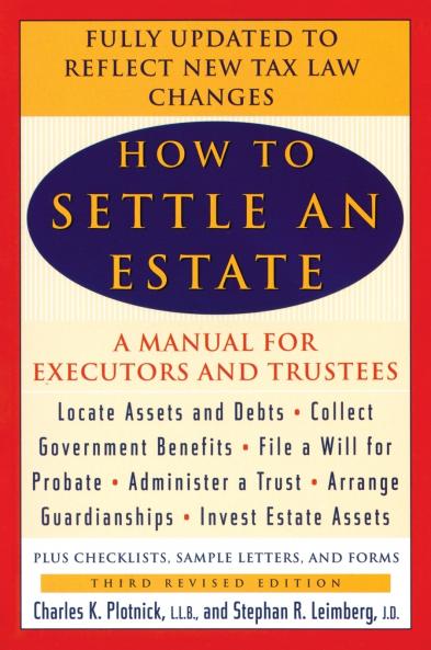 How to Settle an Estate