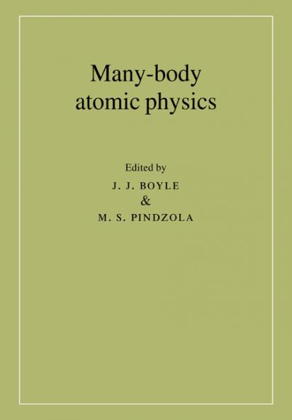Many-Body Atomic Physics