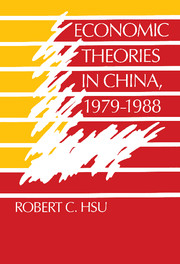 Economic Theories in China 1979 1988