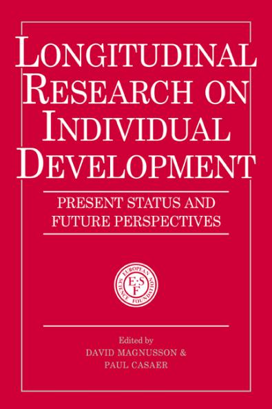 Longitudinal Research on Individual Development