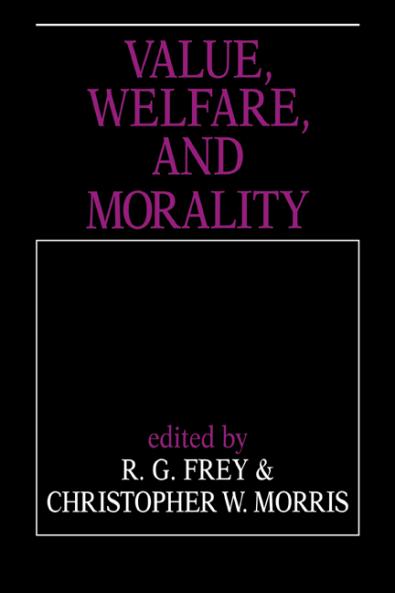 Value Welfare and Morality