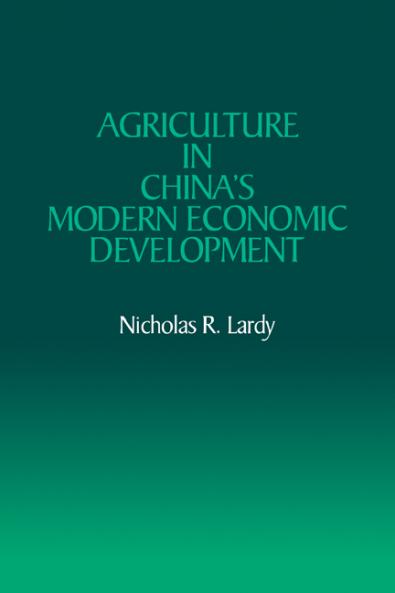 Agriculture in China's Modern Economic Development