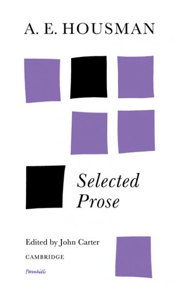 A. E. Housman