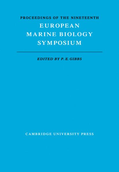 Proceedings of the Nineteenth European Marine Biology Symposium