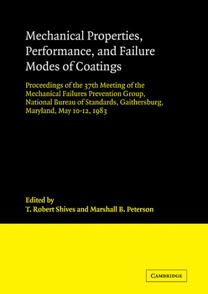 Mechanical Properties Performance and Failure Modes of Coatings
