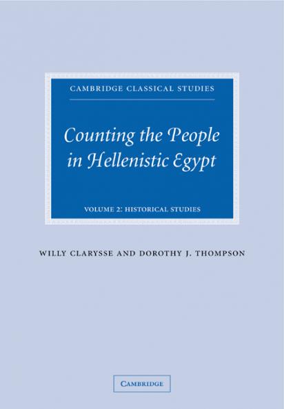 Counting the People in Hellenistic Egypt