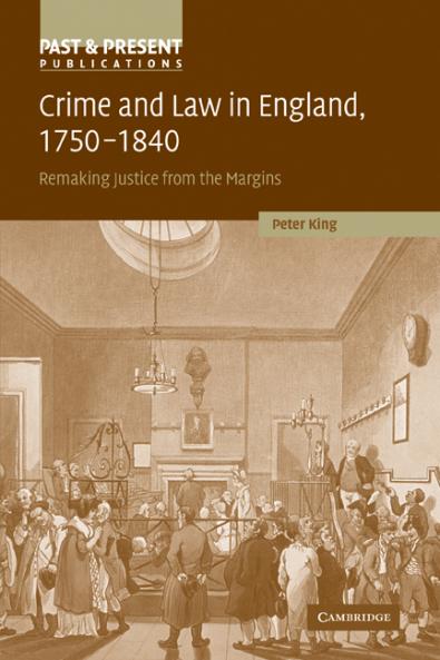 Crime and Law in England 1750 1840