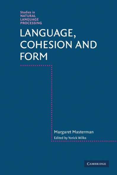Language Cohesion and Form