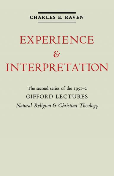 Natural Religion and Christian Theology