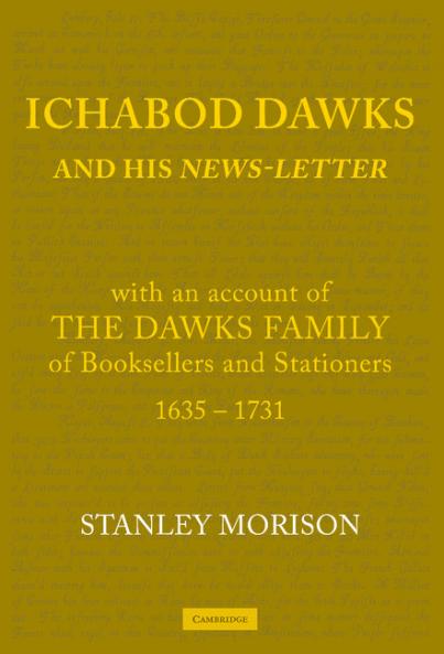 Ichabod Dawks and His Newsletter