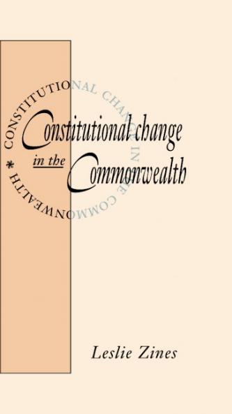 Constitutional Change in the Commonwealth