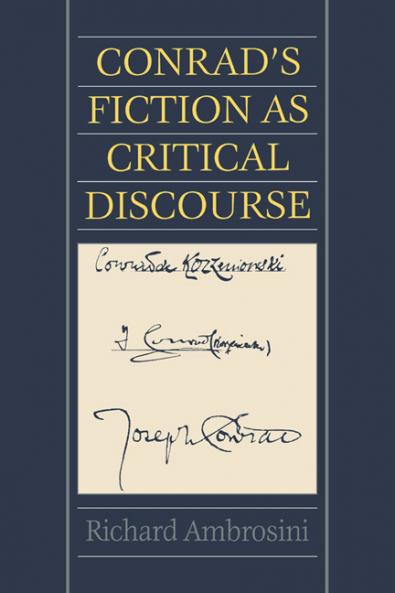 Conrad's Fiction as Critical Discourse