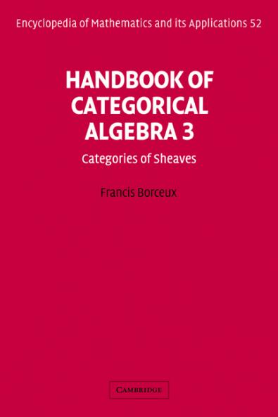 Handbook of Categorical Algebra
