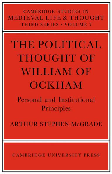The Political Thought of William Ockham