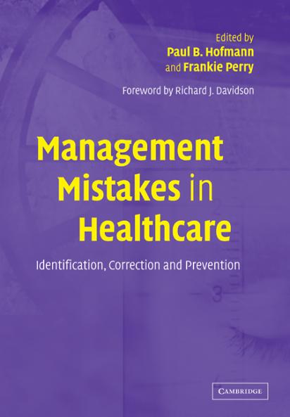 Management Mistakes in Healthcare