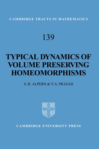 Typical Dynamics of Volume Preserving Homeomorphisms